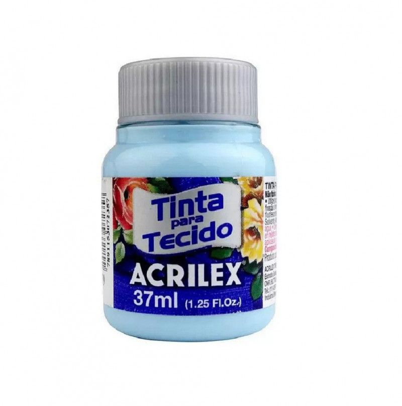TINTA PARA TECIDO 37ML AZUL HORTENCIA - REF. 579 - 1 UNIDADE
