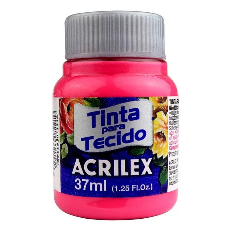 TINTA PARA TECIDO 37ML PINK - REF. 527 - 1 UNIDADE