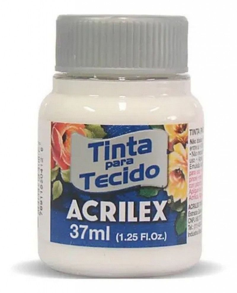 TINTA PARA TECIDO 37ML INCOLOR - REF. 500 - 1 UNIDADE
