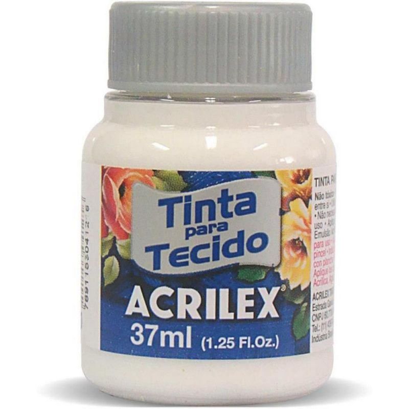TINTA PARA TECIDO 37ML INCOLOR - REF. 500 - CAIXA COM 12 UNIDADES