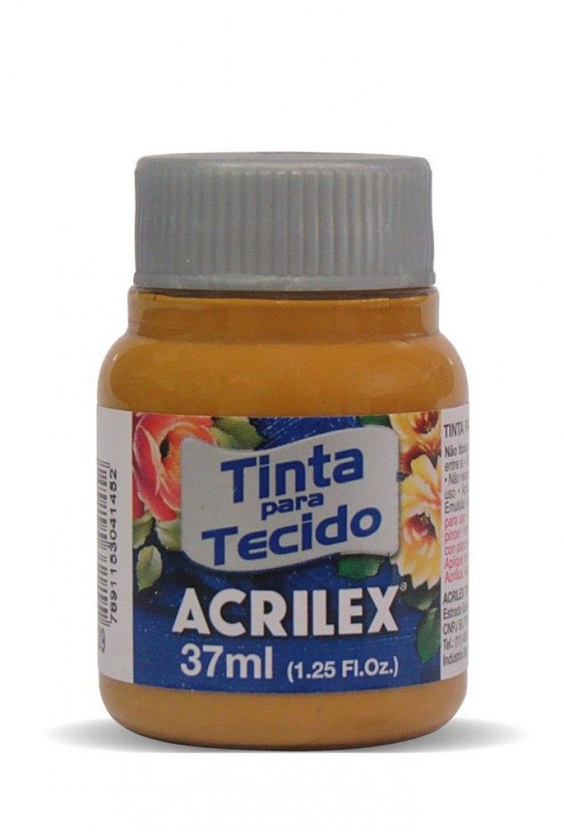 TINTA PARA TECIDO 37ML SIENA NATURAL FUME - REF. 539 - 1 UNIDADE