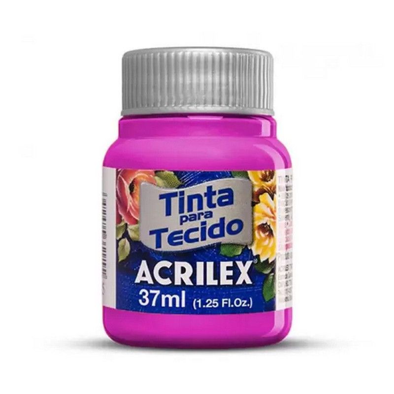 TINTA PARA TECIDO 37ML MAGENTA - REF. 549 - 1 UNIDADE