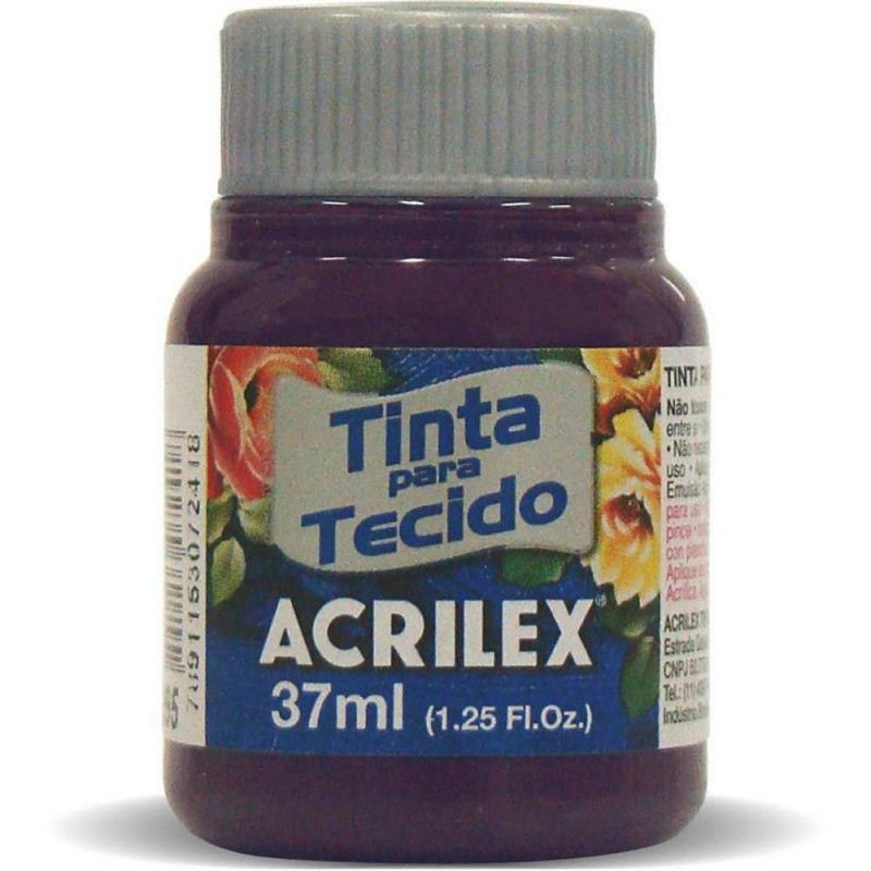 TINTA PARA TECIDO 37ML UVA - REF. 995 - CAIXA COM 12 UNIDADES