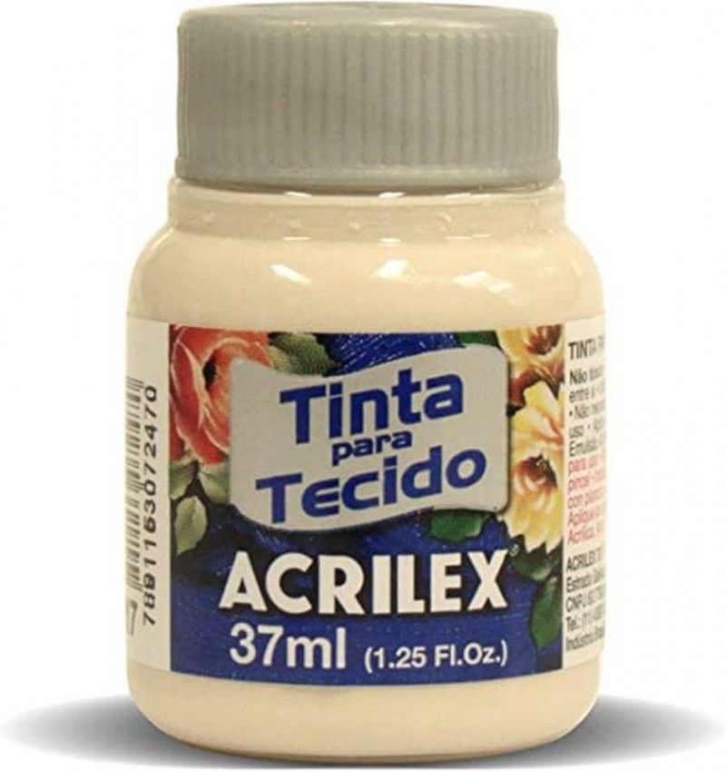 TINTA PARA TECIDO 37ML AREIA - REF. 817 - 1 UNIDADE