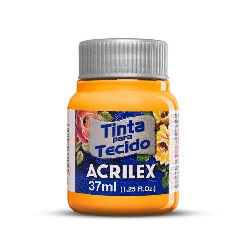 TINTA PARA TECIDO 37ML OCRE OURO - REF. 573 - 1 UNIDADE