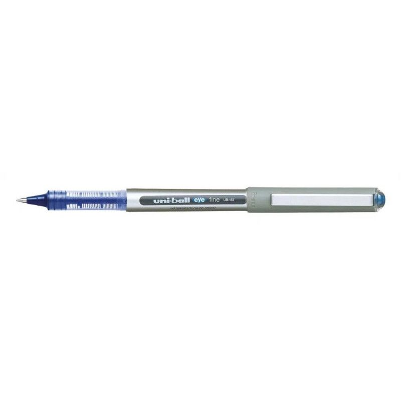CANETA ROLLER 0.7 EYE FINE UB-157 U AZUL - REF. UB-157 - CAIXA COM 12 UNIDADES