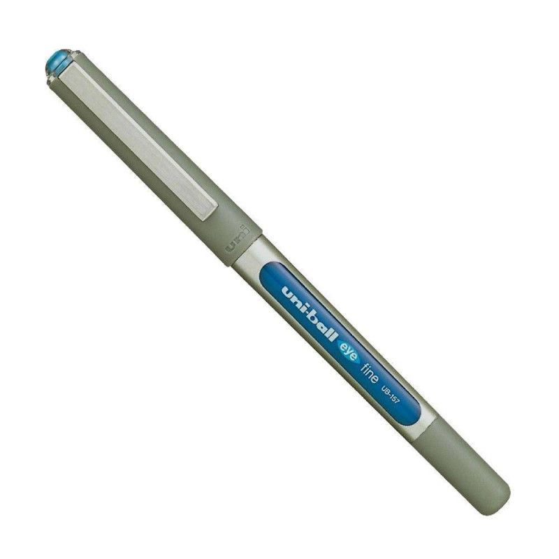 CANETA ROLLER 0.7 EYE FINE UB-157 U AZUL - REF. UB-157 - CAIXA COM 12 UNIDADES
