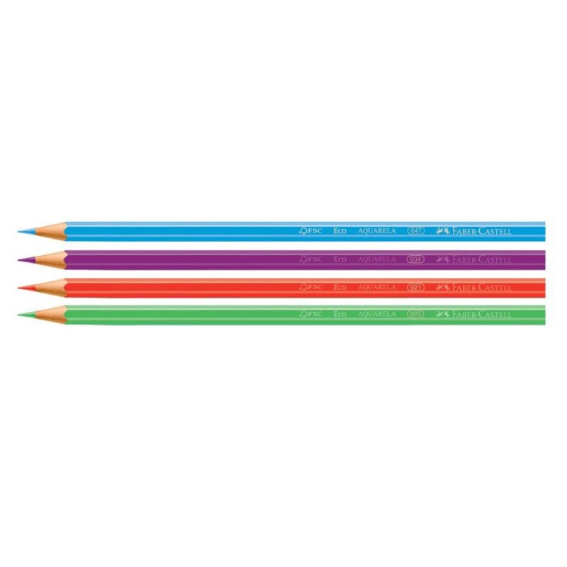 LAPIS 36 CORES AQUARELA FABER-CASTELL - REF. 120236/G - CAIXA COM 4 UNIDADES