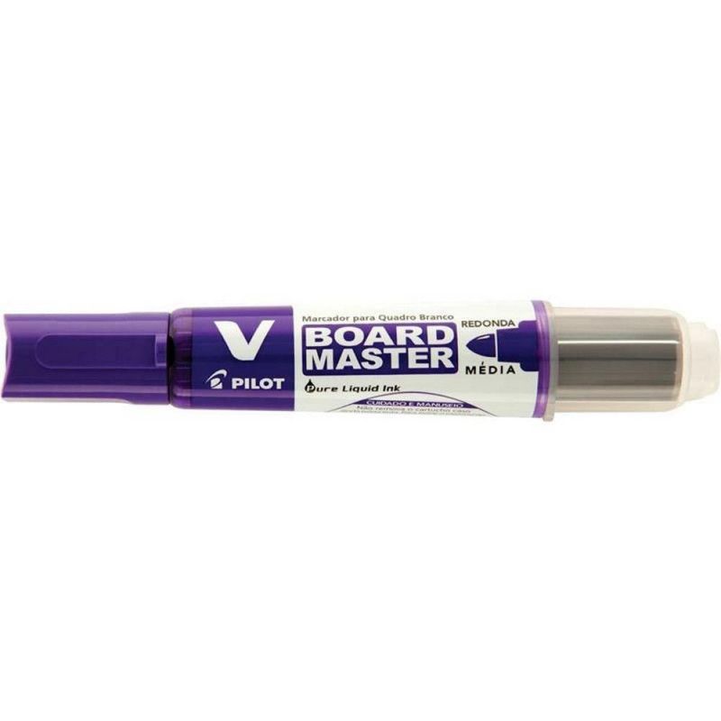 PINCEL QUADRO BRANCO RECARREGAVEL VIOLETA - REF WBMA-VBM - 1 CAIXA COM 12 UNIDADES