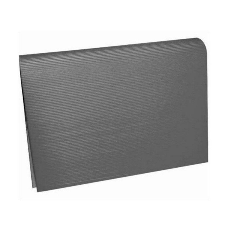 PAPEL MICRO ONDULADO 48X80CM PRATA - PACOTE COM 10 UNIDADES