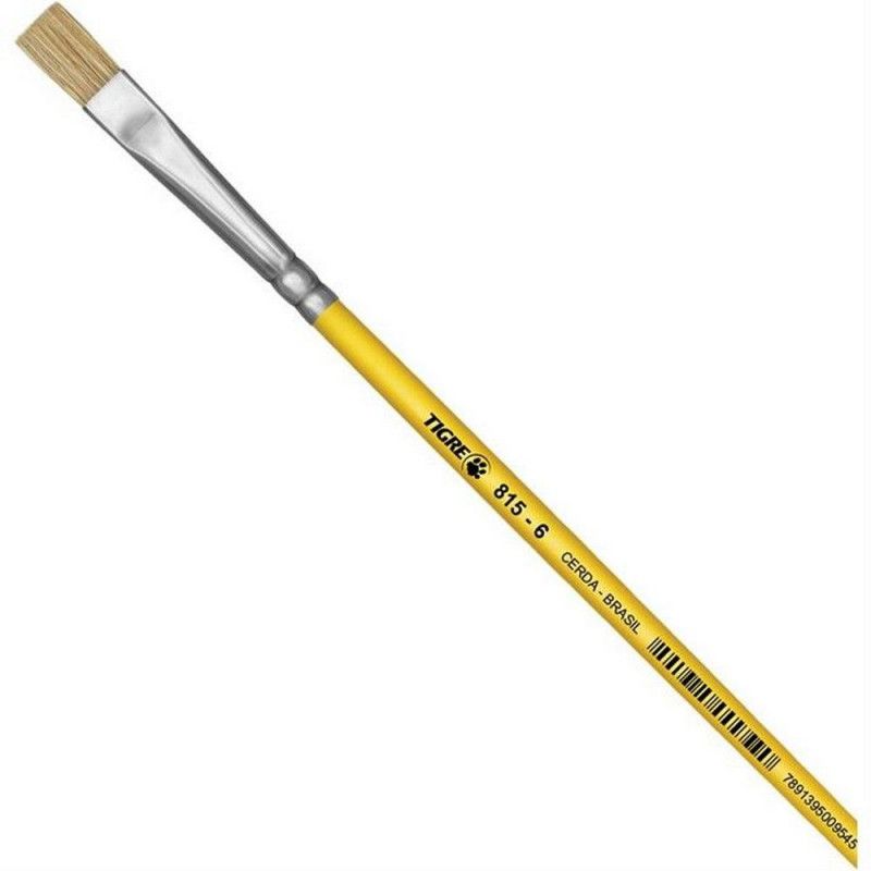 PINCEL CHATO TIGRE - REF. 815-06 - CAIXA COM 12 UNIDADES