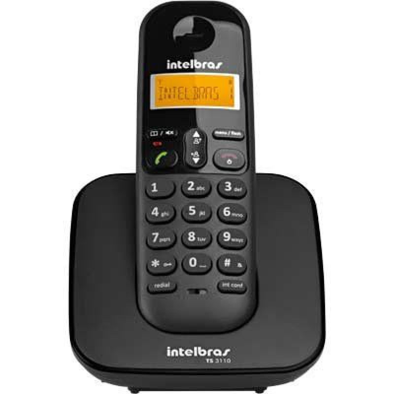 TELEFONE SEM FIO DIGITAL TS 3110 INTELBRAS - REF. 4123110 - 1 UNIDADE