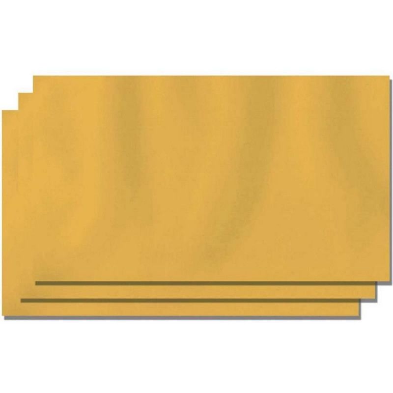 PAPEL KRAFT OURO 66X96CM SCRITY - REF. PPO366 - PACOTE COM 100 UNIDADES