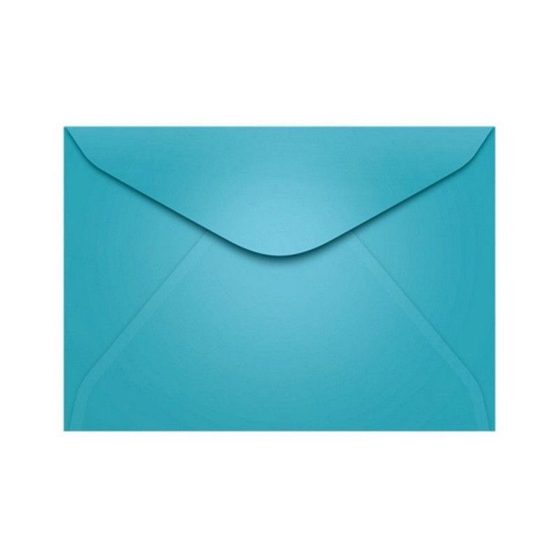 ENVELOPE CARTA 114X162MM AZUL CLARO SCRITY - REF. BAHAMAS - CAIXA COM 100 UNIDADES
