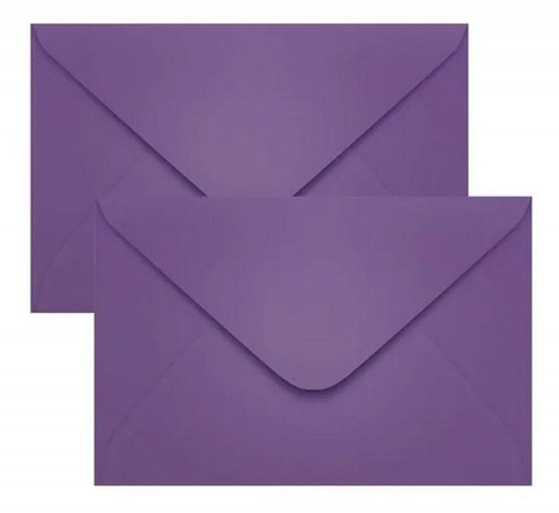ENVELOPE CARTA 114X162MM LILAS SCRITY - REF. AMSTERDAN - CAIXA COM 100 UNIDADES
