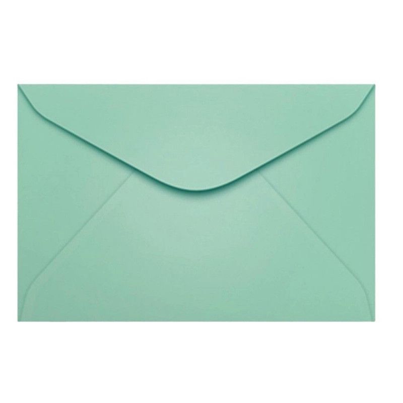 ENVELOPE PARA CONVITE 160X235MM VERDE CLARO - REF. TAHITI - CAIXA COM 100 UNIDADES