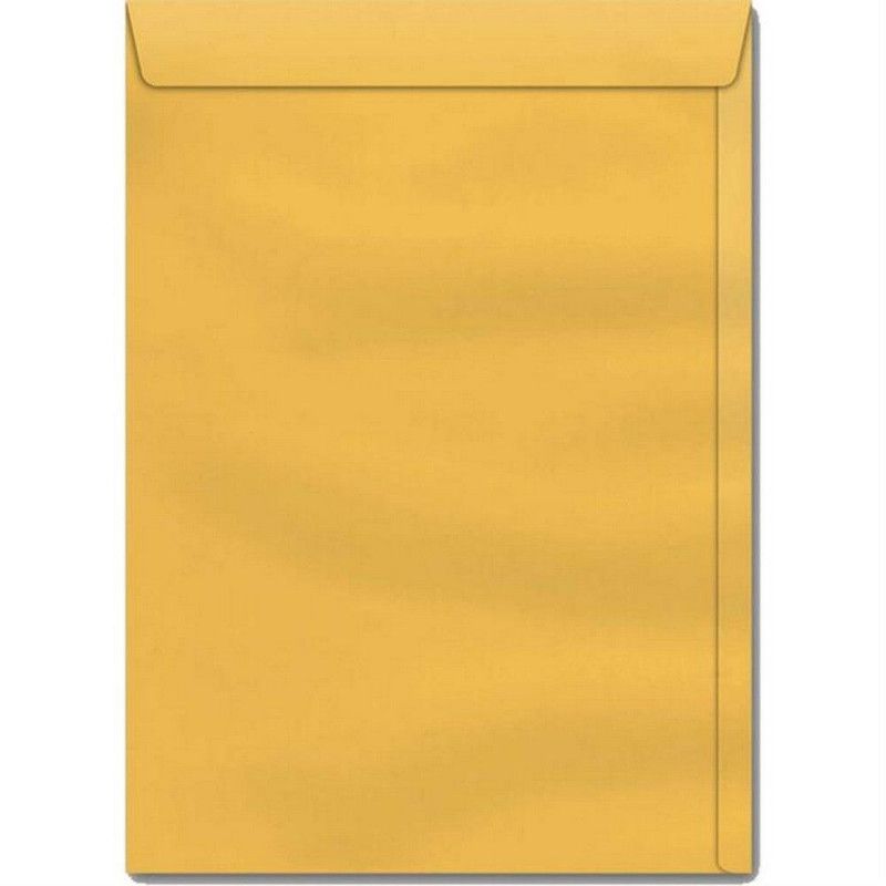 ENVELOPE SACO 11KO 80X115MM KRAFT OURO - REF. 11KO - CAIXA COM 250 UNIDADES