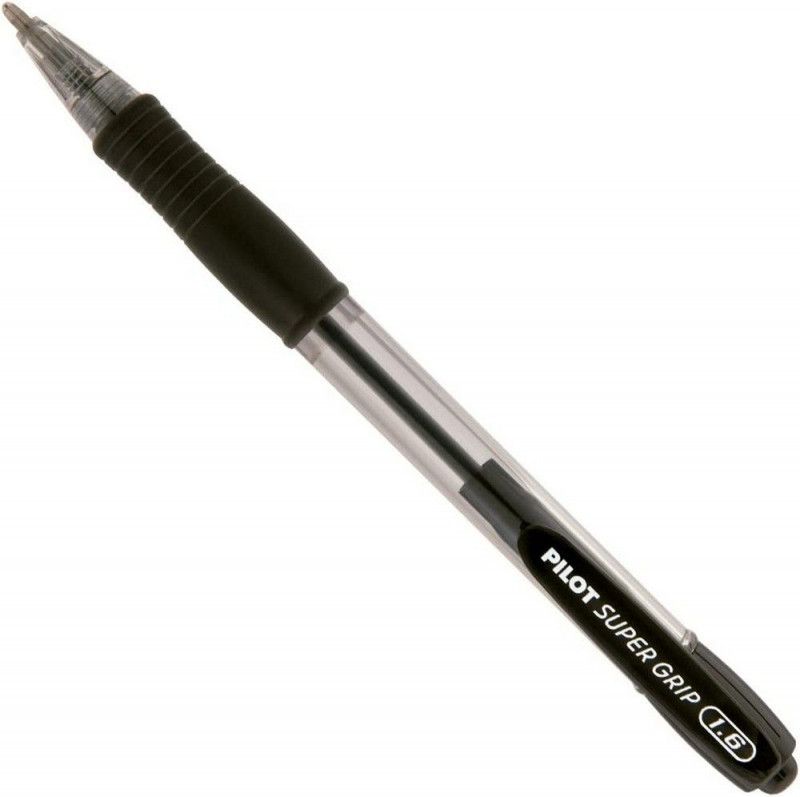 CANETA ESFEROGRAFICA 1.6 SUPER GRIP PRETO - REF. BPGP-10R - CAIXA COM 12 UNIDADES