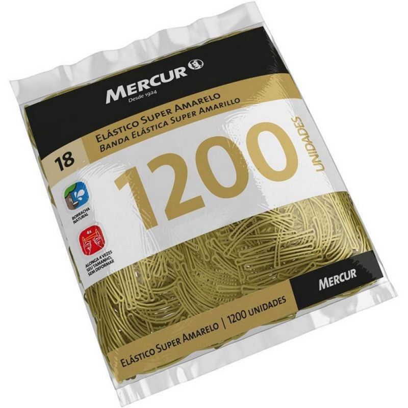 ELASTICO COM 1200 SUPER AMARELO - 1 UNIDADE