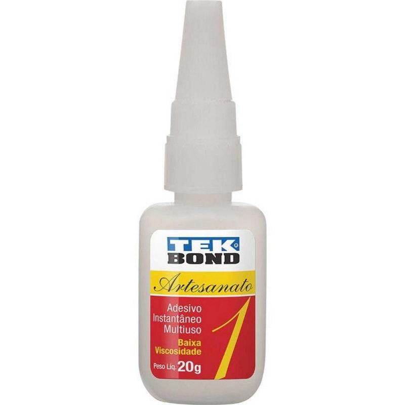 COLA TEKBOND N.1 20G BAIXA VISCOSIDADE - CAIXA COM 10 UNIDADES