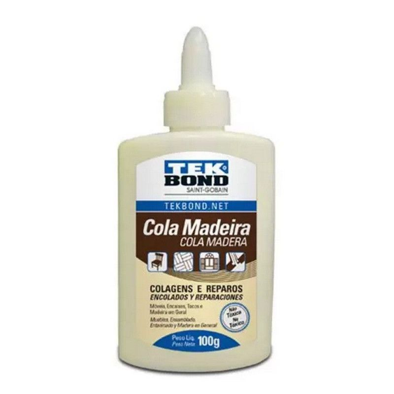 COLA MADEIRA 100G TEKBOND - 1 UNIDADE