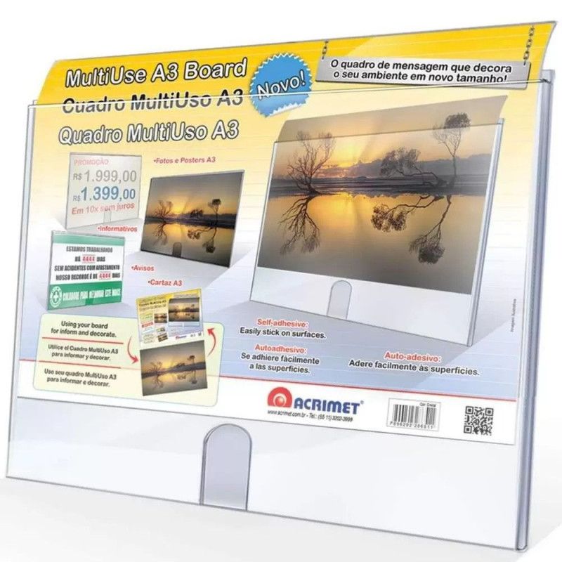 QUADRO MULTIUSO A3 ACRIMET - REF. 873.0 - 1 UNIDADE