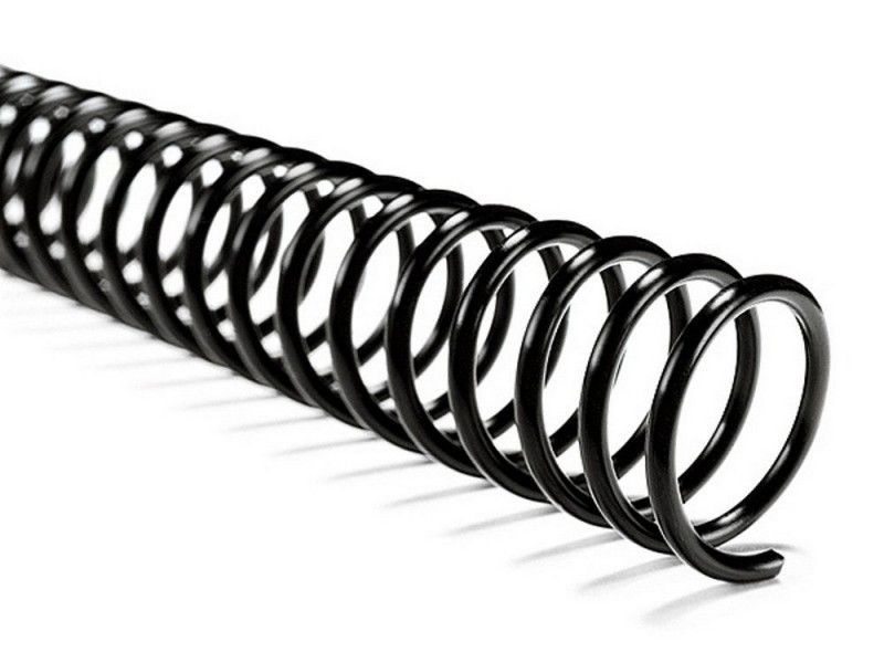 ESPIRAL 33 MM PRETO 250 FOLHAS - CAIXA COM 27 UNIDADES