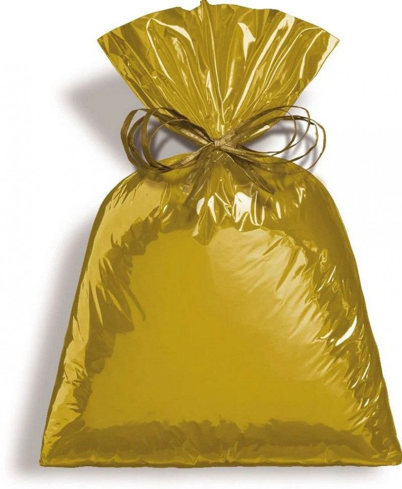 SACO 25X37CM METAL DOURADO CROMUS - REF. 99060485 - CAIXA COM 50 UNIDADES