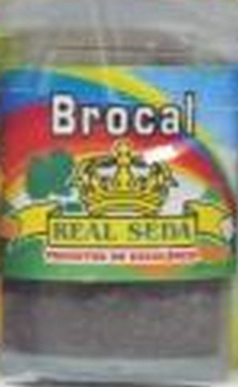 BROCAL 3G PRETO REAL SEDA - PACOTE COM 12 UNIDADES