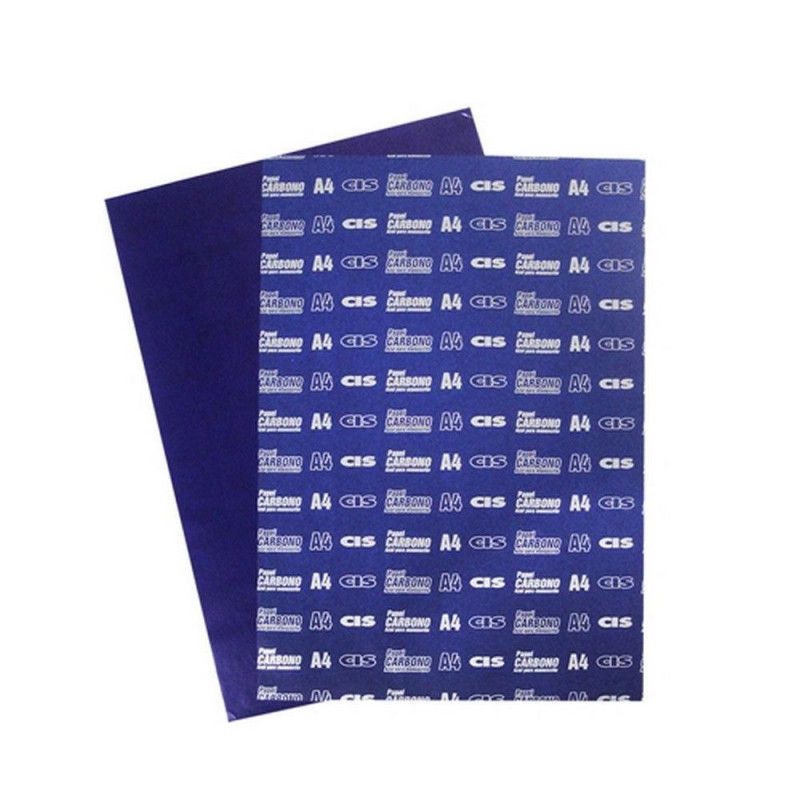 CARBONO AZUL PAPEL CIS - REF. 302.200 - CAIXA COM 100 UNIDADES