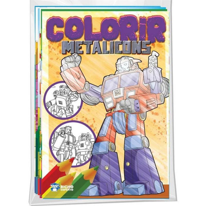 LIVRO COLORIR ANIMAIS SELVAGENS - 2678-3 CX COM 8 UN