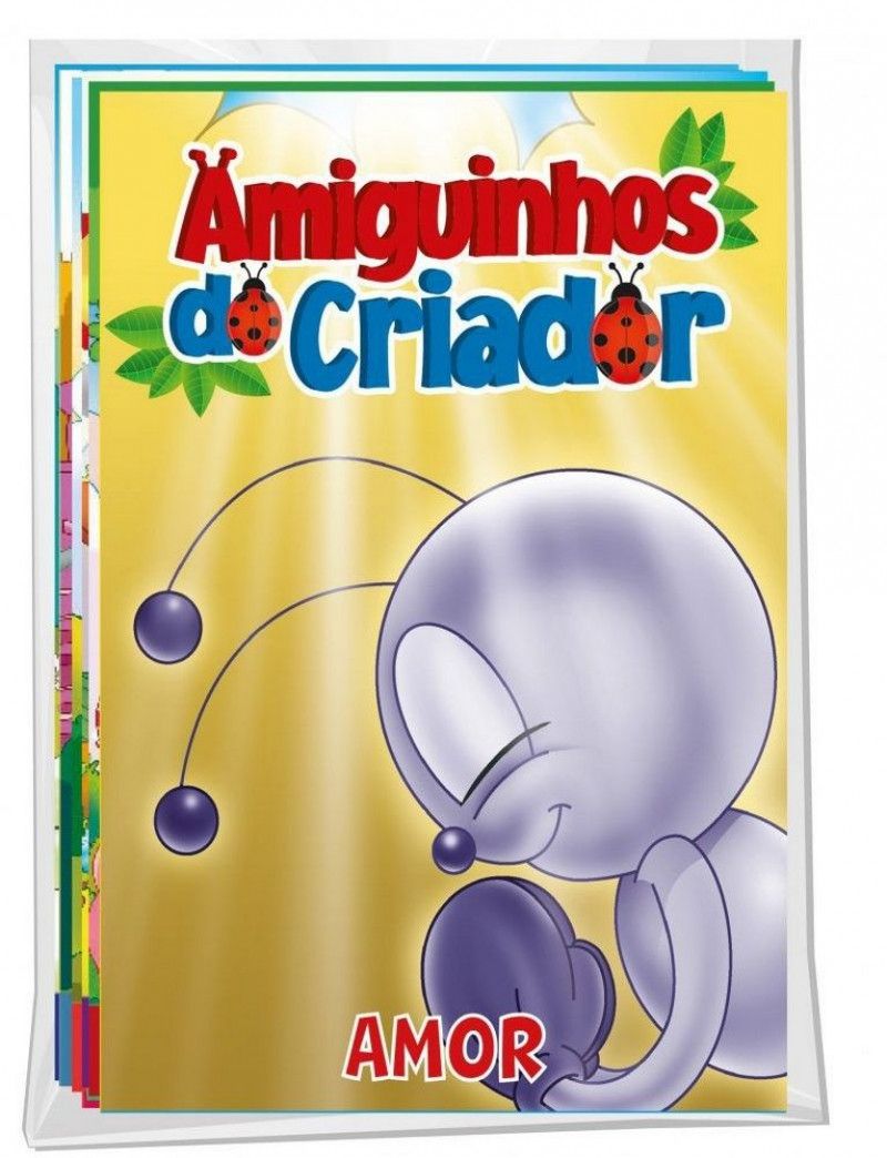 LIVRO DE HISTORIA INFANTIL AMIGOS DO CRIADOR BICHO ESPERTO - REF. 2619-6 - PACOTE COM 8 UNIDADES