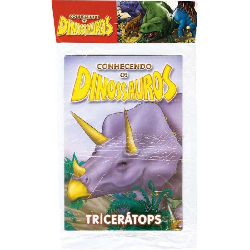 LIVRO DE HISTORIA INFANTIL DINOSSAUROS BICHO ESPERTO - REF. 3150-3 - PACOTE COM 8 UNIDADES