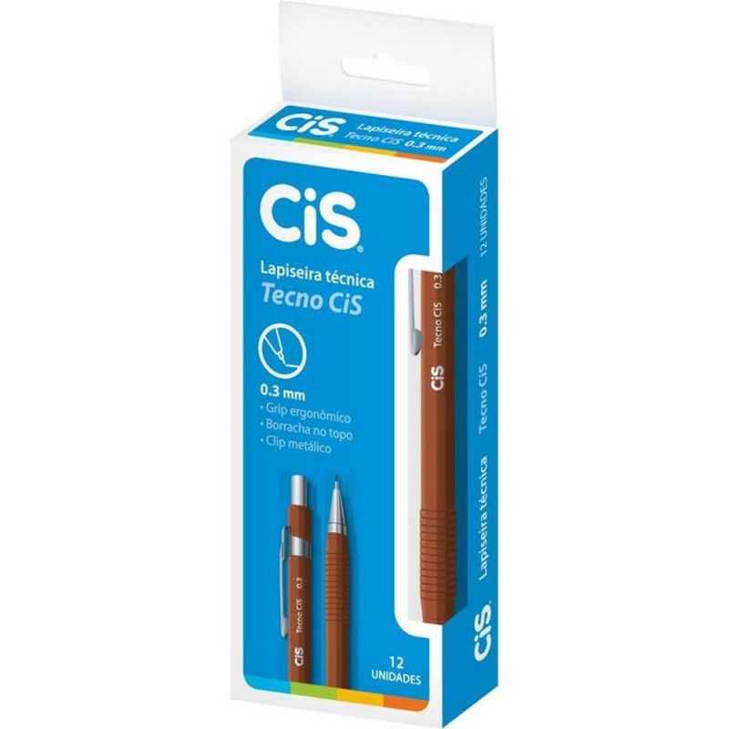 LAPISEIRA 0.3 TECNICA TECNO CIS - REF. 3970 - CAIXA COM 12 UNIDADES