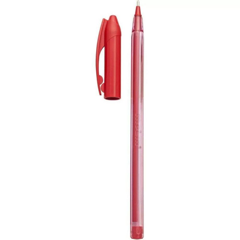 CANETA ESFEROGRAFICA 1.0 PLUS VERMELHO  - REF. 1108 - CAIXA COM 50 UNIDADES