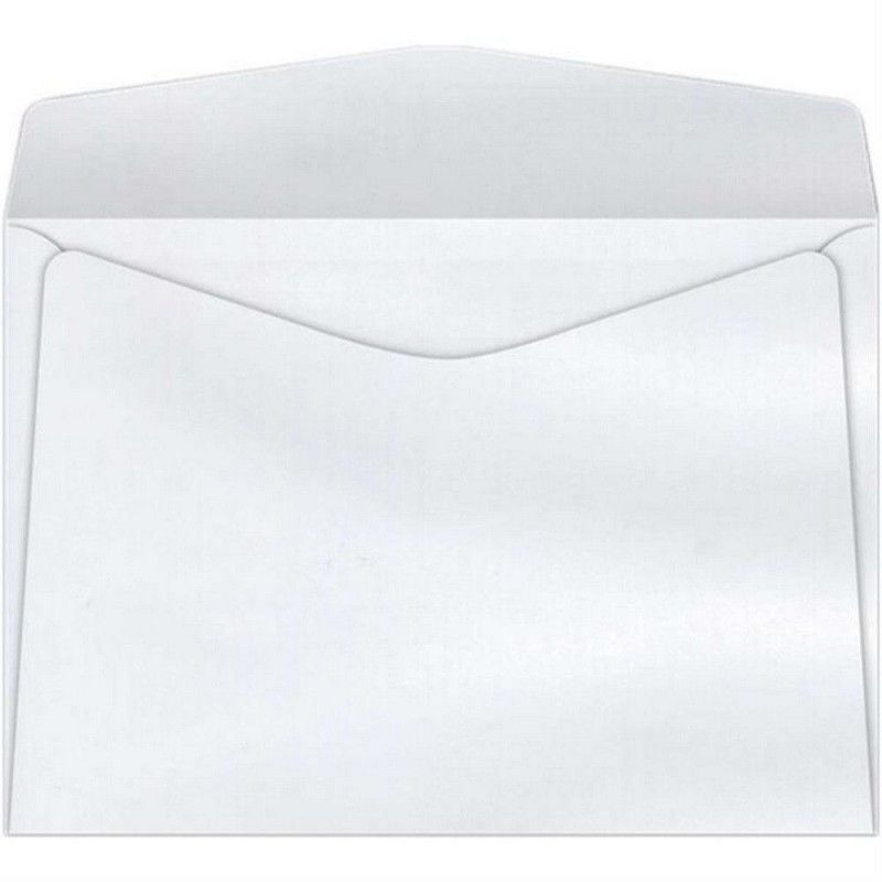 ENVELOPE CARTA 114X162MM 75G BRANCO - REF. COF030 - CAIXA COM 1000 UNIDADES