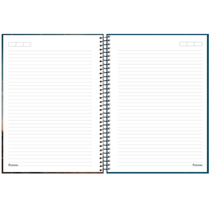 CADERNO 1 MATERIA CAPA DURA 96 FOLHAS JUMP FORONI - REF. 8000 - PACOTE COM 4 UNIDADES