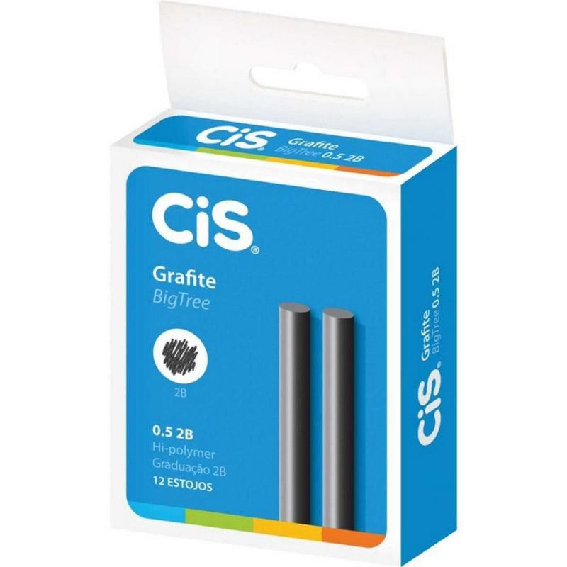 GRAFITE 0.5MM 2B BIG TREE CIS - REF. 189.0400 - CAIXA COM 12 UNIDADES