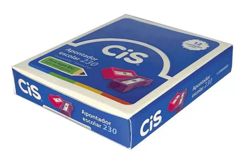 APONTADOR JUMBO 230 CIS - REF. 230 - CAIXA COM 12 UNIDADES