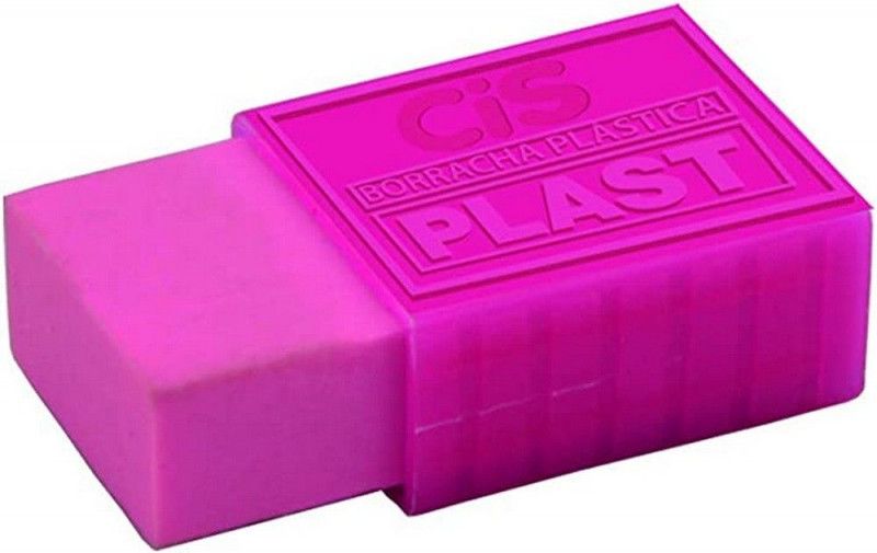 BORRACHA PLAST FLUO SORTIDO CIS - REF. 47.8200 - CAIXA COM 24 UNIDADES
