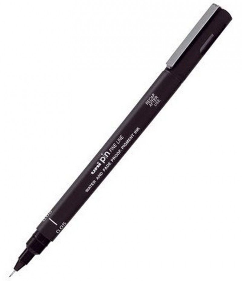 CANETA 0.1 UNI PIN FINE LINE PRETO CIS - REF. 2033 - 1 UNIDADE
