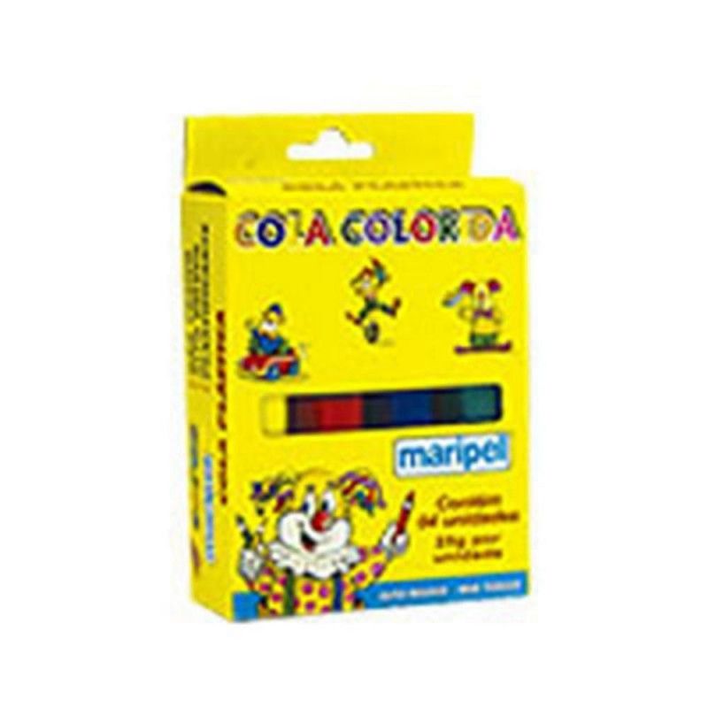 COLA COLORIDA 4 CORES MARIPEL - REF. 4004 - 1 UNIDADE
