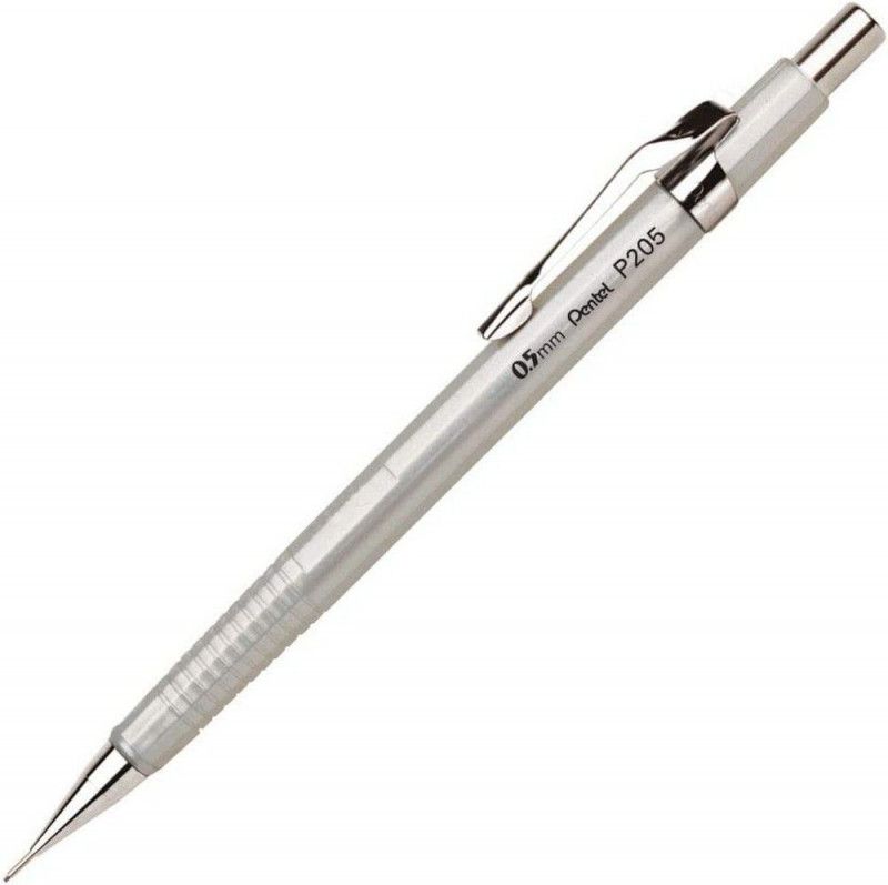LAPISEIRA 0.5 SHARP PRATA PENTEL - REF. P205-Z PRATA - CAIXA COM 12 UNIDADES