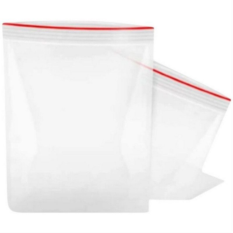 SACO ZIP N.04 8.5X12CM GRESPAN - PACOTE COM 100 UNIDADES