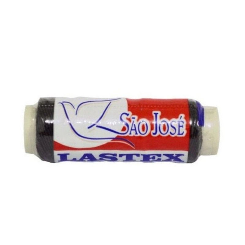 LASTEX 10MT PRETO SAO JOSE - PACOTE COM 10 UNIDADES