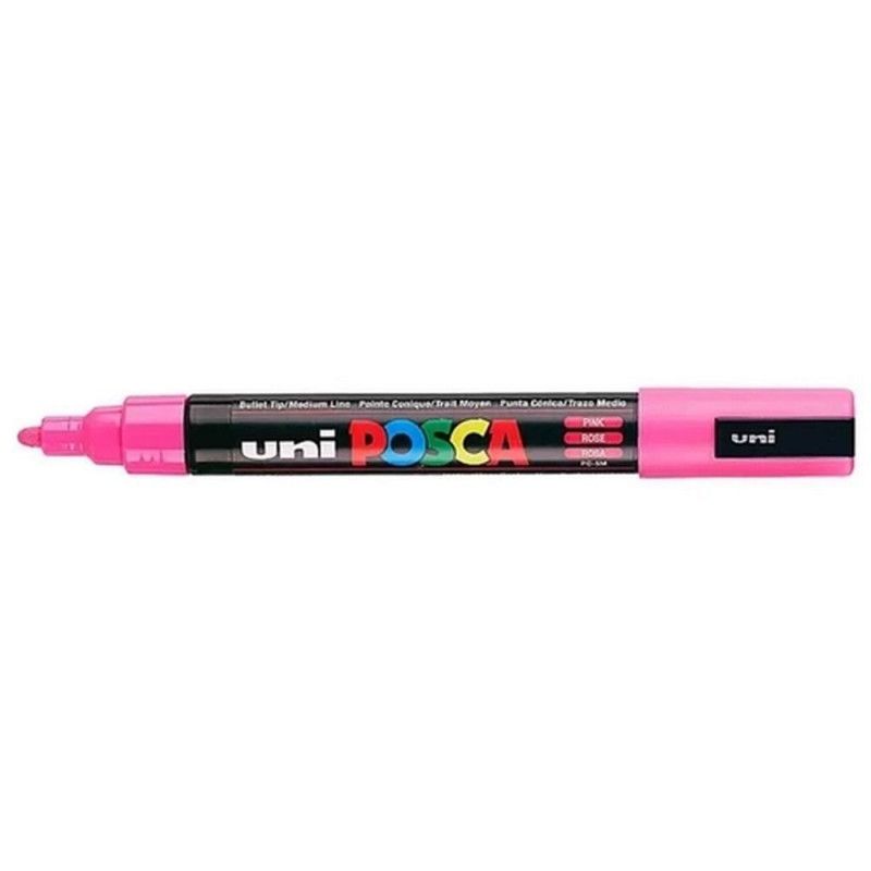 CANETA UNI POSCA PC-5M 5D ROSA - REF. PC-5M 5D - 1 UNIDADE