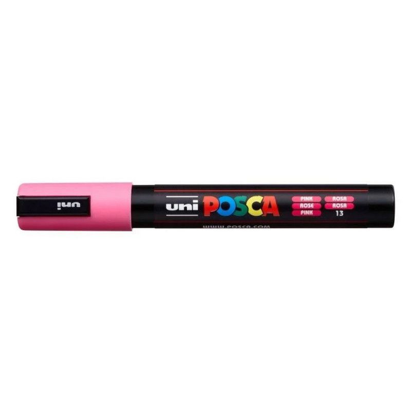 CANETA UNI POSCA PC-5M 5D ROSA - REF. PC-5M 5D - 1 UNIDADE