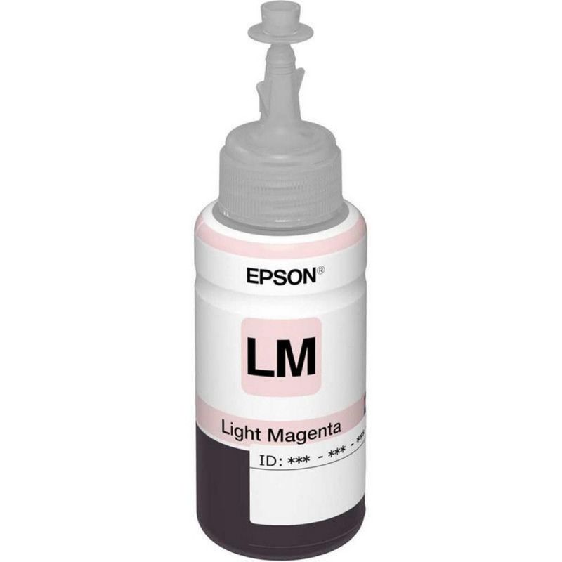 TINTA REFIL EPSON 70ML 673 MAGENTA CLARO - REF. 673 - 1 UNIDADE