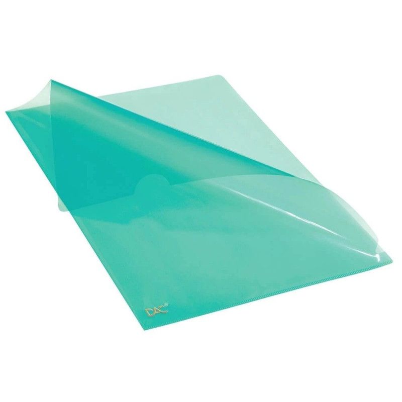 PASTA EM L A4 42PP VERDE DAC - REF. 42VD - CAIXA COM 10 UNIDADES