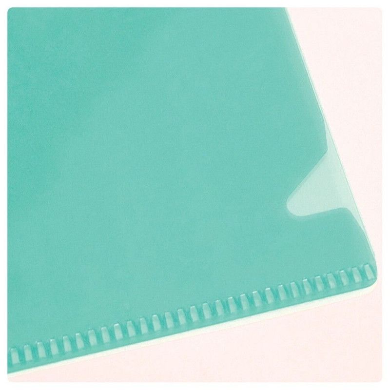 PASTA EM L A4 42PP VERDE DAC - REF. 42VD - CAIXA COM 10 UNIDADES